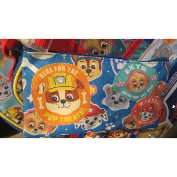 NEW IN PACKAGING PAW PATROL 4 PIECE BACKPACK, LUNCH BAG, PENCIL CASE AND MORE - Picture 3 of 5